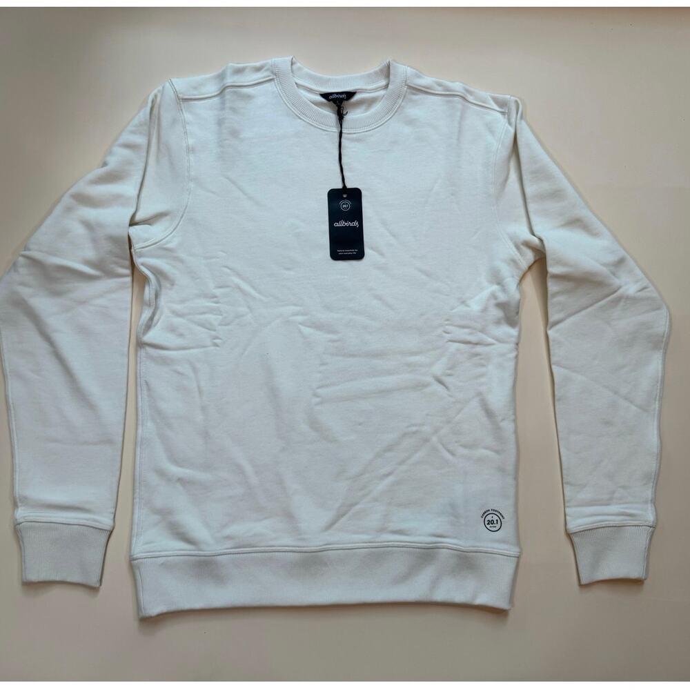 Allbirds Men’s R&R Sweatshirt | Natural White | NWT | Size S
